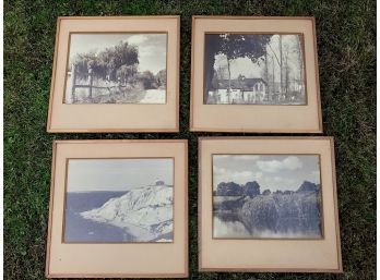 Four Framed Scenic Prints