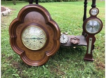 Clocks And Barometer