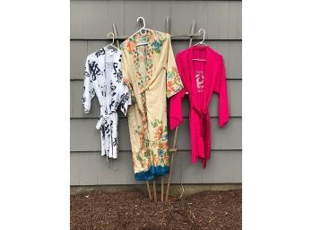 Three Belted Kimonos