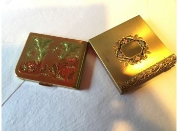 Vintage Women's Jewelry And Compacts