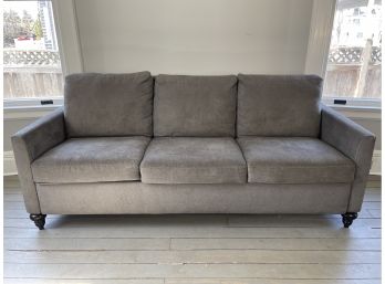 Sleeper Sofa W Gel Topper Mattress By American Leather