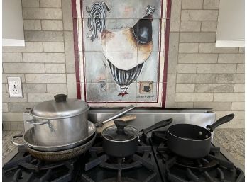 Assorted Pots And Pans