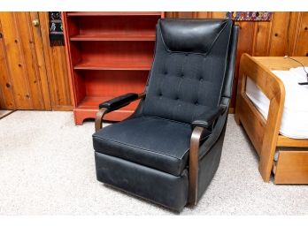 1967 Mid-Century Modern Vintage Lazy Boy Rocker And Recliner