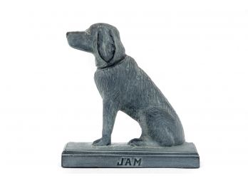 Iron JAM Dog Door Stopper