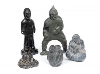 Collection Of Eskimo Statues