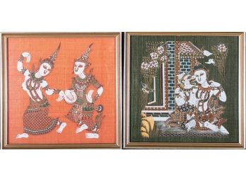 Framed Thai Tapestries