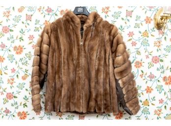 ALBE Women's Medium Mink Fur Coat