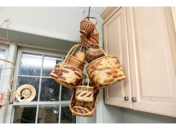 Assortment Of Hanging Baskets