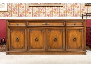 Vintage Henredon Four-Cabinet Buffet