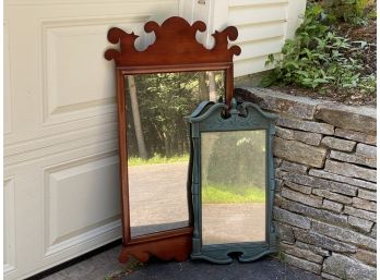 A Pair Of Traditional Mirrors