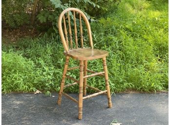 A Counter Height Windsor Chair
