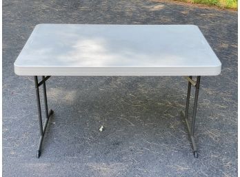 A Quality Folding Table By Lifetime #1