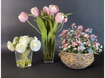 A Selection Of Beautiful Faux Florals