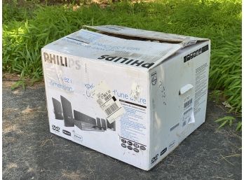 DVD Home Theater System By Phillips, New-In-Box