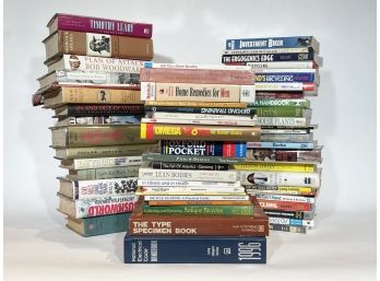 A Large Assortment Of Books 'A'