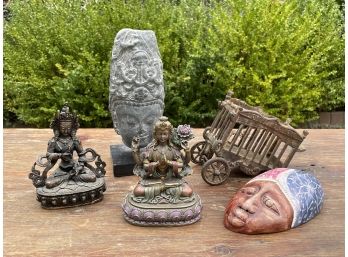 Vintage Religious Icons And World Decor