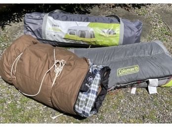 Coleman Tents And Sleeping Bags