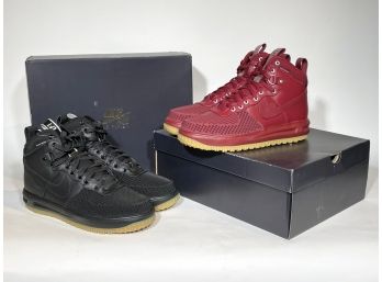 Two Pair Nike Lunar Force Duck Boot - Men's 12