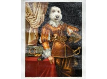 A Canine Themed Canvas Print