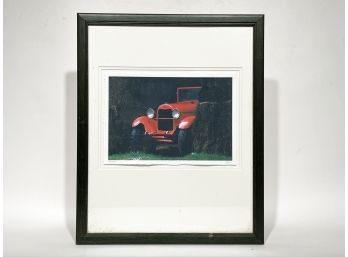 An Original Framed Photograph, 'Old Ford' Barloga Studios, CA