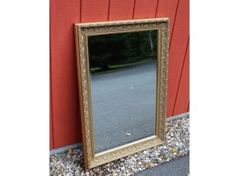 Ornate Gilt Mirror 30 X 43