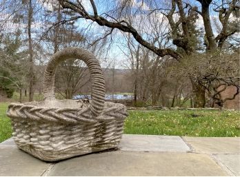 Concrete Garden Basket