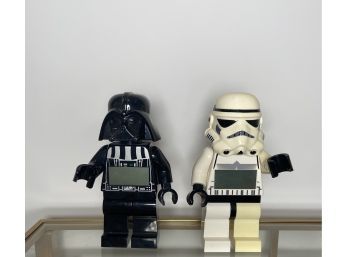 LEGO - Star Wars Alarm Clock Pair - Untested
