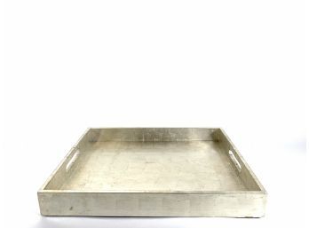 West Elm - Gold Lacquered Wood Serving Tray