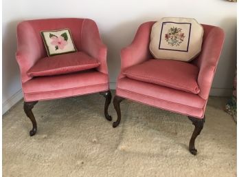 Pair Of Pink Chairs