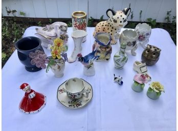 Large Lot Of Decorative China & More