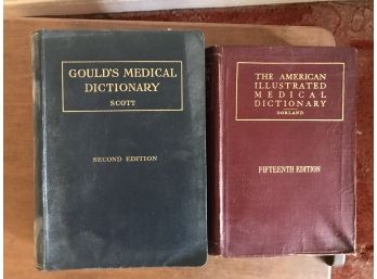 Two Soft Cover Medical Dictionaries- Gould & The American Illustrate