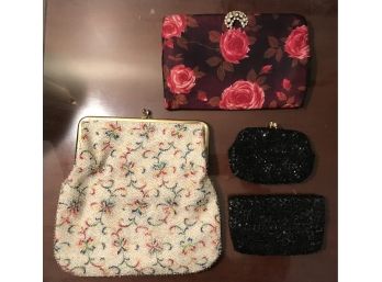 Four Small Vintage Handbags