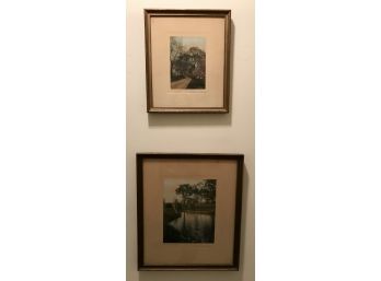 Two Framed Wallace Nutting's