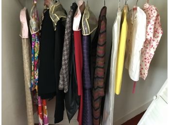 Lot Of Vintage Clothes, Coats, Wool Suits And More