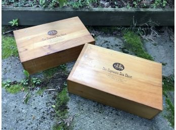 Two 'The Captains Sea Chest' Boxes
