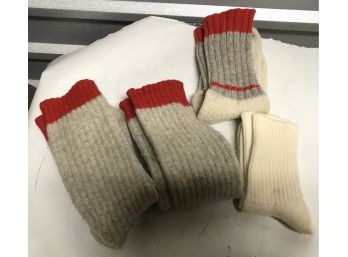 Four Pair Of Wool Socks