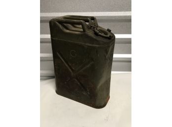 1950s Antique Military Army Gas Can