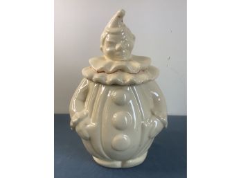 Ceramic Clown Cookie Jar