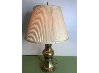 Thick Brass Table Lamp