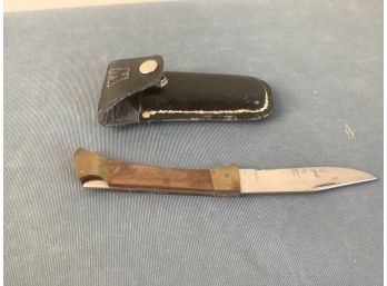 Pocket Knife With Case