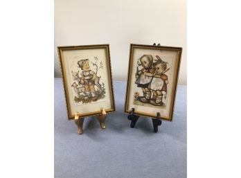 Pair Of Hummel Framed Prints