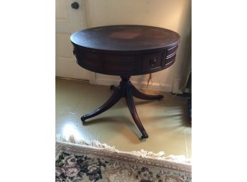 Rounded Claw Foot Side Table