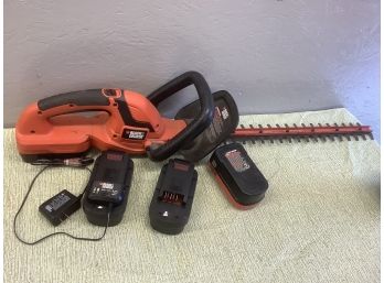 Black And Decker Hedge Trimmer