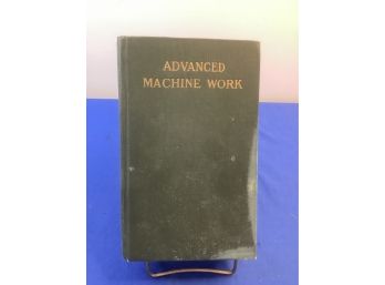 Advanced Machine Work Book