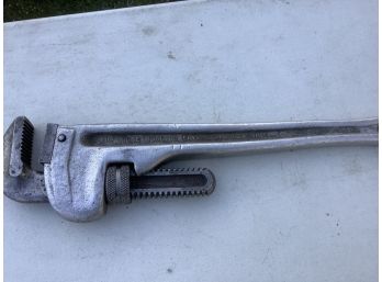 Rigid Aluminum 18 Inch Pipe Wrench
