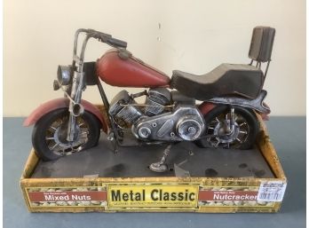 Mixed Nuts And Heavy Duty Nutcracker Motorcycle Metal Classic Collection  (6)