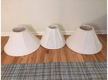 Set Of Three Lamp Shades