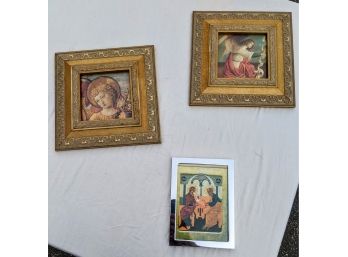 Grouping Of Religous Framed Prints