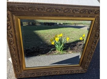 Beautiful Gold Gilt Mirror, Very Classic Piece