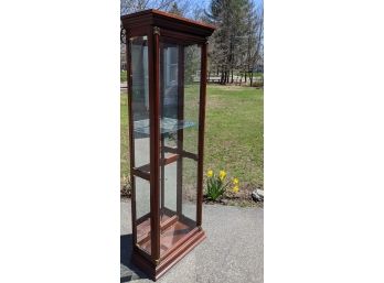 Very Pretty Curio Cabinet With Lighting